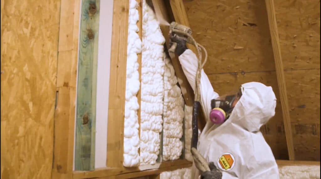 attic insulation using spray foam insulation