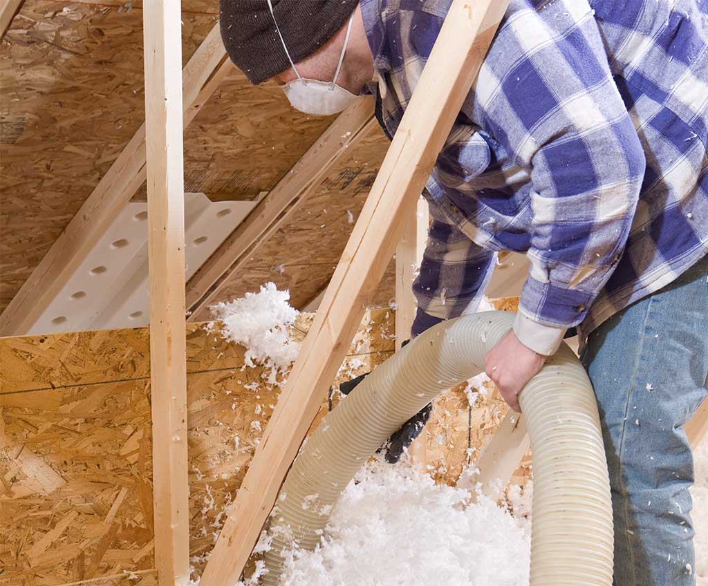 Attic insluation - a solution if your upstairs feels hot